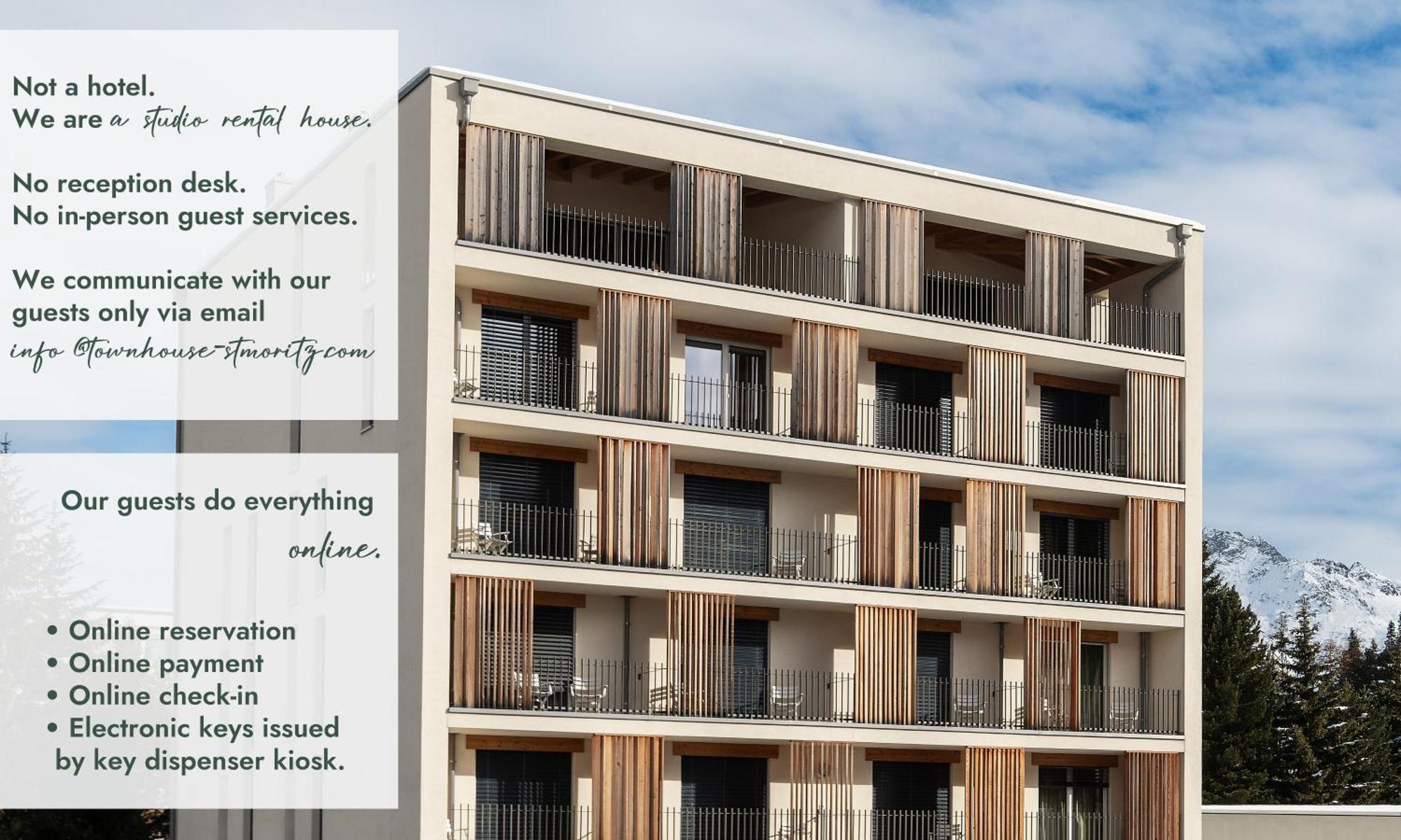 Townhouse N26 Apartment เซนต์โมริตส์ ภายนอก รูปภาพ